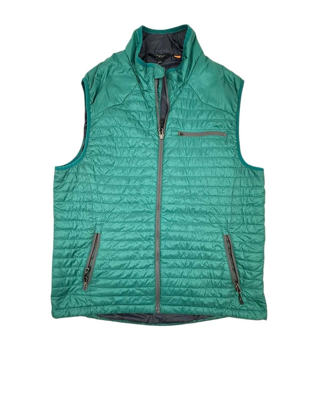 Orvis Men's Large Green PrimaLoft Quilted Lightweight Drift Puffer Vest